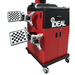Rear view of iDEAL IWA-60-2000T-K 3D wheel aligner cabinet with mounted targets
