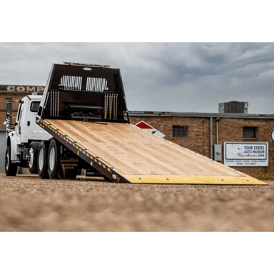 Rollback Truck Unload