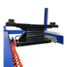 Rolling bridge jack installed on iDEAL FP14KAC-X 4 post lift