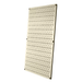 Showing the desert sand variant of the Signature Series Textured Matte Metal Pegboard Panel