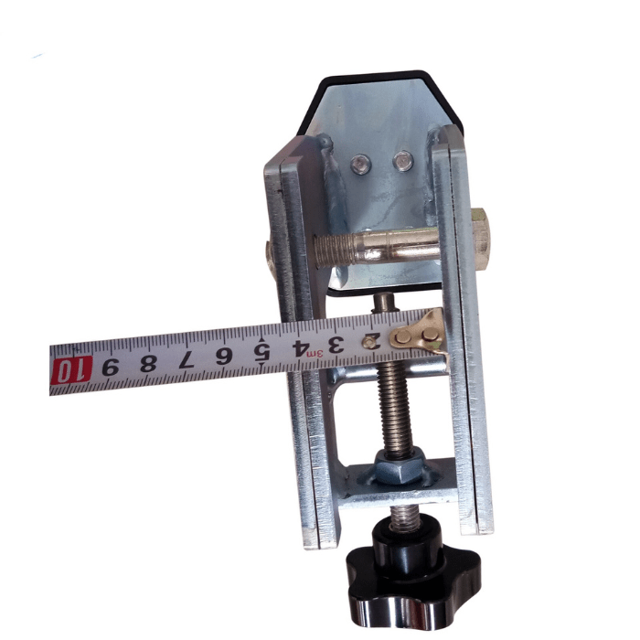 Showing the length of the Katool MC1 Motorcycle Adaptor