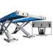 Shown from the rear, the Atlas 12ASL includes a heavy-duty support bar that reinforces lift rigidity—critical for accurate, repeatable alignments.