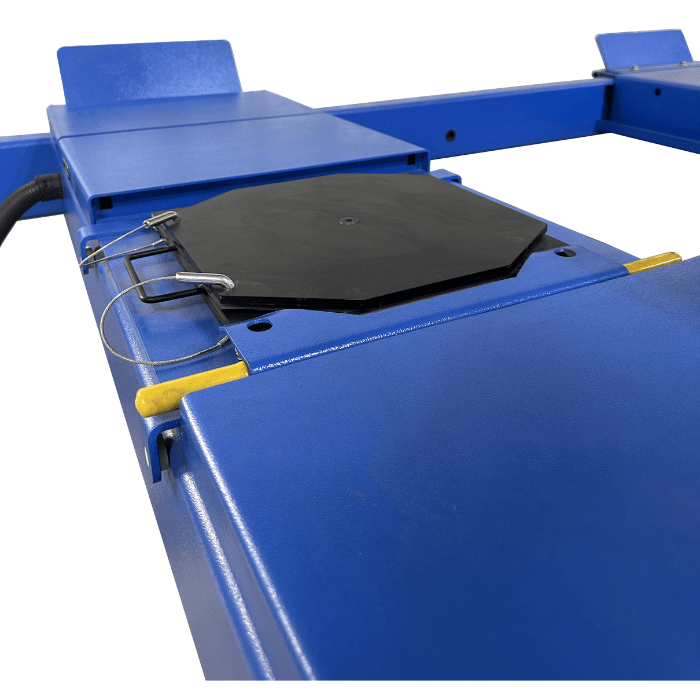Slip plate and turntable mount for alignment on iDEAL FP14KAC-X