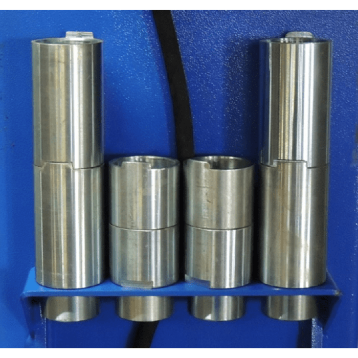 Stackable pad extensions included with iDEAL single column car lift