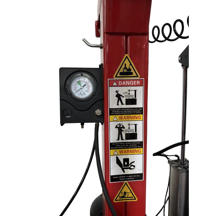 Tuxedo TC-1300 dual bead-blaster jets in all four clamps