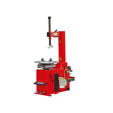 Tuxedo TC-430 economical tire changer, front three-quarter view