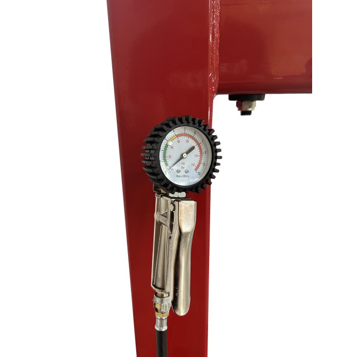 Tuxedo TC-430 mount / demount head close-up