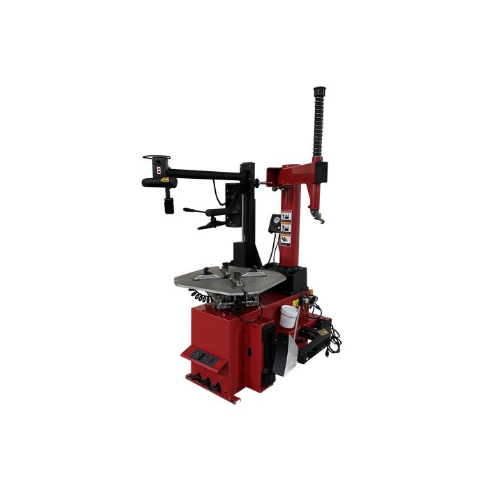 Tuxedo TC-950-WPA left-side press arm assist detail