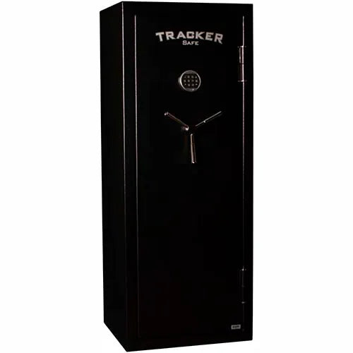 Tracker Safe Gun Safe, Electronic Lock - 1 Hr Fire Rating - 12 Gun Cap. Black