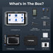 TOPDON ArtiDiag900 Lite package contents including scanner, VCI, cables, case, and manuals