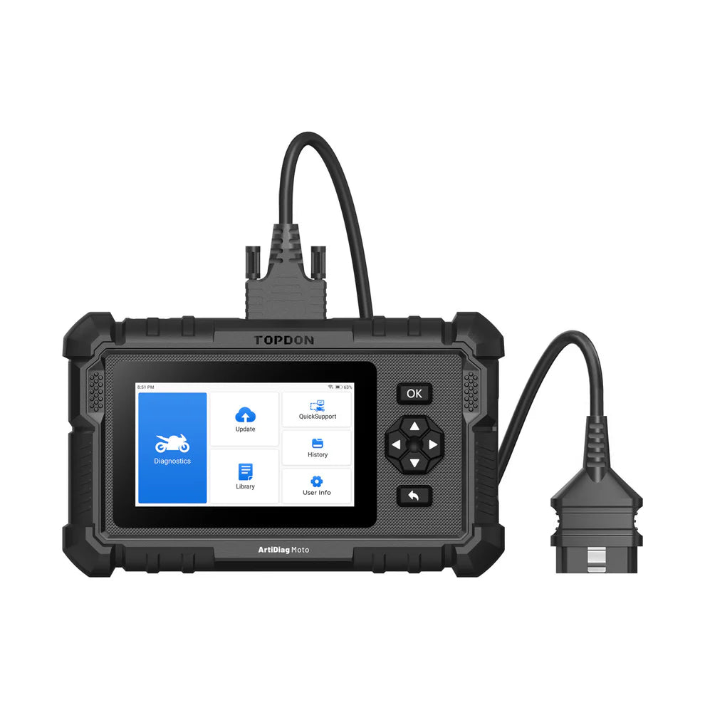 TOPDON Motorcycle, ATV, and UTV Full System Diagnostic Scanner | ADMOT ...
