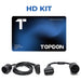 TOPDON HD Software Kit with heavy duty diagnostic cables for Phoenix XLink, Smart, Remote, and Max