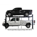 The Atlas Portable PRO8000EXT-L Four-Post Car Lift effortlessly supports full-size pickups with an 84½ inch lift height and 80 inches of under-runway clearance