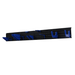 The Garage Storage Lawn Garden Tool Organizer Rack by Wall Control with black pegboard and blue accessories without tools
