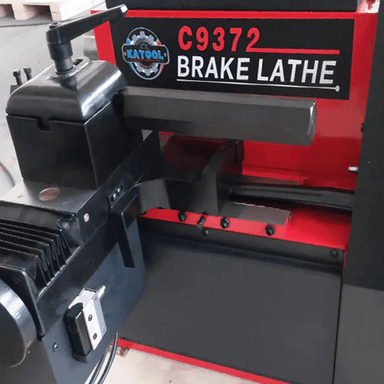Top side view of the Katool KT-C9372 Brake Lathe