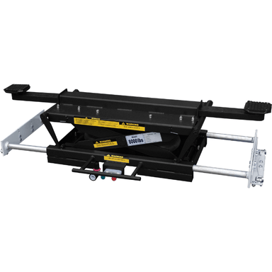 Tuxedo RAJ-8K-H high-mount rolling air jack with 8,000 lb capacity for professional lifts