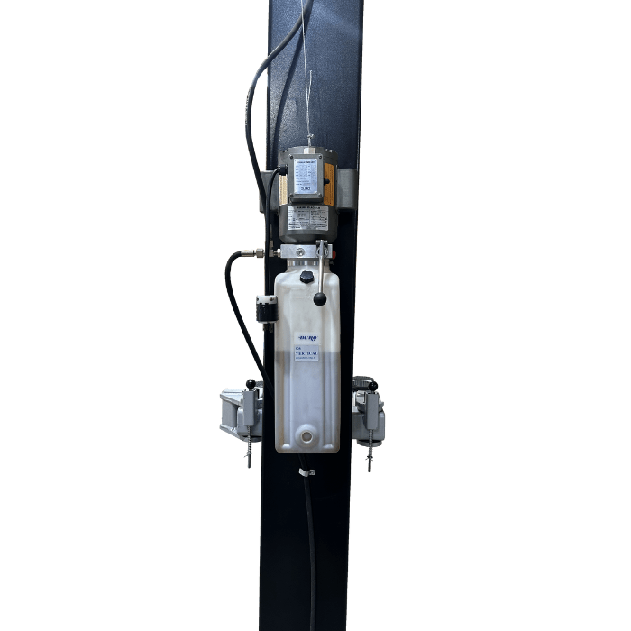Tuxedo TP9KAC-TUX 2 post car lift hydraulic power unit mounted on column (1)