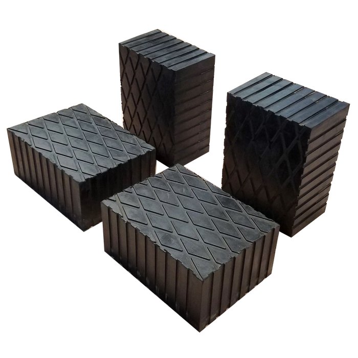 iDEAL UF-2500EH-X rubber contact lift pads and height adaptors