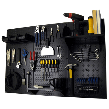 Ultimate Metal Pegboard Wall Organizer Kit