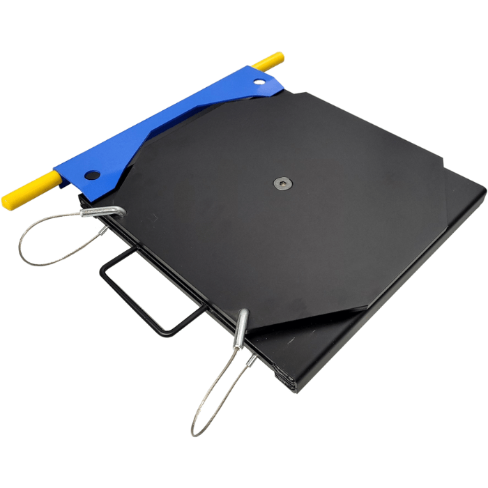 ideal roll-back spacers attached to a turntable