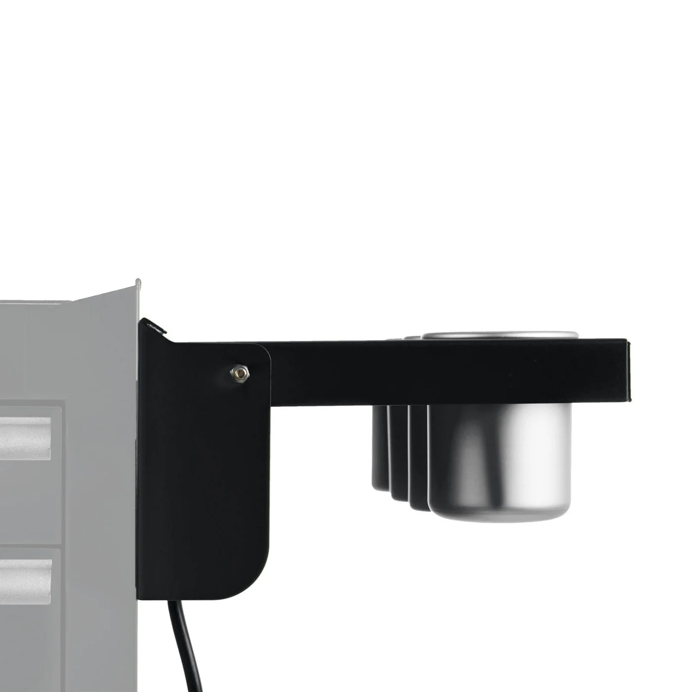 Viper Tool Storage V2SBL Folding Side Shelf with Power Strip Black 1