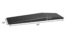 BT-TT-7-EX-10 dimension drawing, 35 inch length, 10 inch width, 1.9 inch height