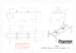 Daytona LFPA24 engineer stamped dimensional blueprint: 330.5 inch overall length, 155.1 inch overall width, 10.2 to 66.9 inch rise