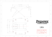 Daytona LMS6 engineer stamped dimensional blueprint