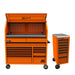 Homak 54" RS Pro Hutch Combo w/ Free Side Cabinet in Competition Orange
