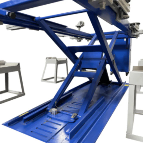 iDEAL FR-55 Frame Rack scissor lift mechanism with reinforced steel structure