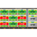 iDEAL IWA-60-2000T-K 3D wheel aligner display showing detailed front axle adjustment readings