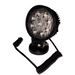 iDEAL MSC-18K-X-472 round LED work light close-up with magnetic mount and coiled power cord