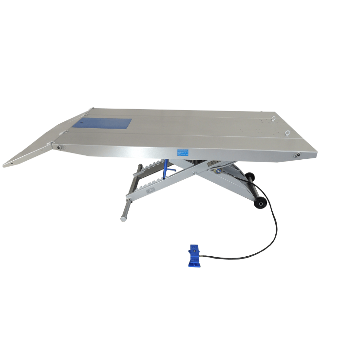 M 1000C Motorcycle Lift With Cut Out Side Profile