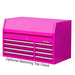 Pink toolbox top chest optional matching 8 drawer PB4108C