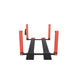 Interactive 3D model of the Katool KT-4H150 15,000 lb four-post alignment lift with rolling jack — view it in your garage in AR