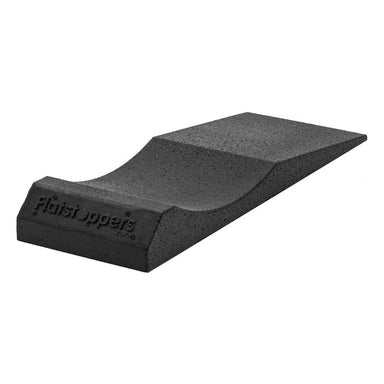 Single Race Ramps FlatStopper showing the concave tire cradle