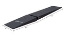 Race Ramps RR-EX-20 dimensions, 20 inches wide with a 30.5 inch fold section and a 43.5 inch ramp section, 4 inches high at the joint