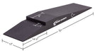 Race Ramps RR-SPR dimensions, 52 inches long by 14.5 inches wide with 4 inch lift and 7 degree approach