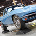 Corvette displayed on Race Ramps Show Ramps at a car show