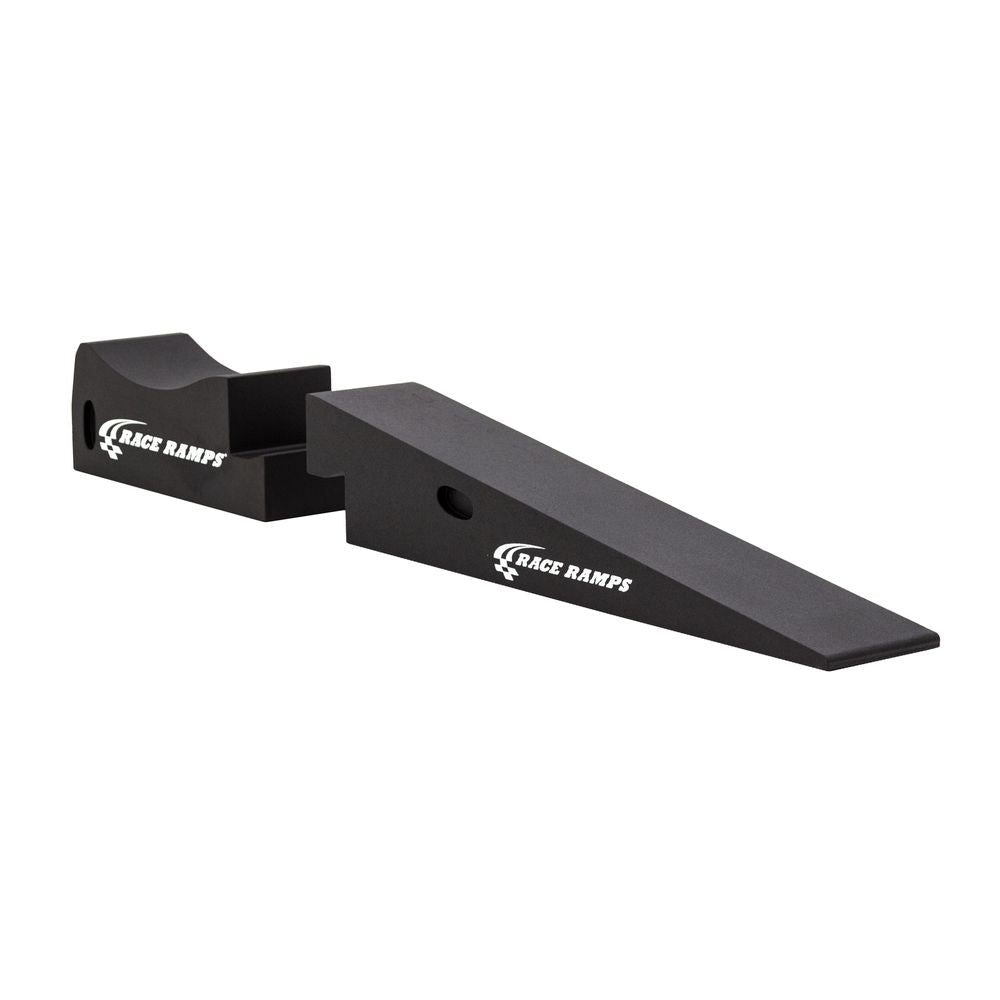 Race Ramps Super Duty ramp separated from its cradle stand