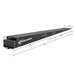 RR-TR-11-2 labeled render, 131 inch total length in two 68 inch pieces, 11 inch height, 4.3 to 5.4 degree approach