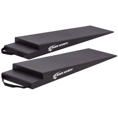 Race Ramps RR-TR-4 pair of 4 inch trailer ramps in black expanded foam