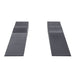 Top view of Race Ramps RR-TR-9-FLP trailer ramps showing the 18 inch flap cut out