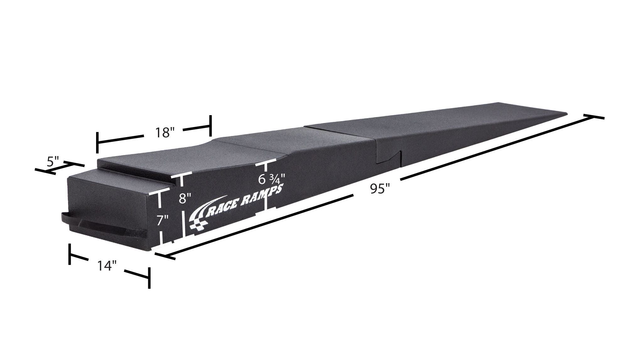 Race Ramps RR-TR-9-FLP dimension drawing