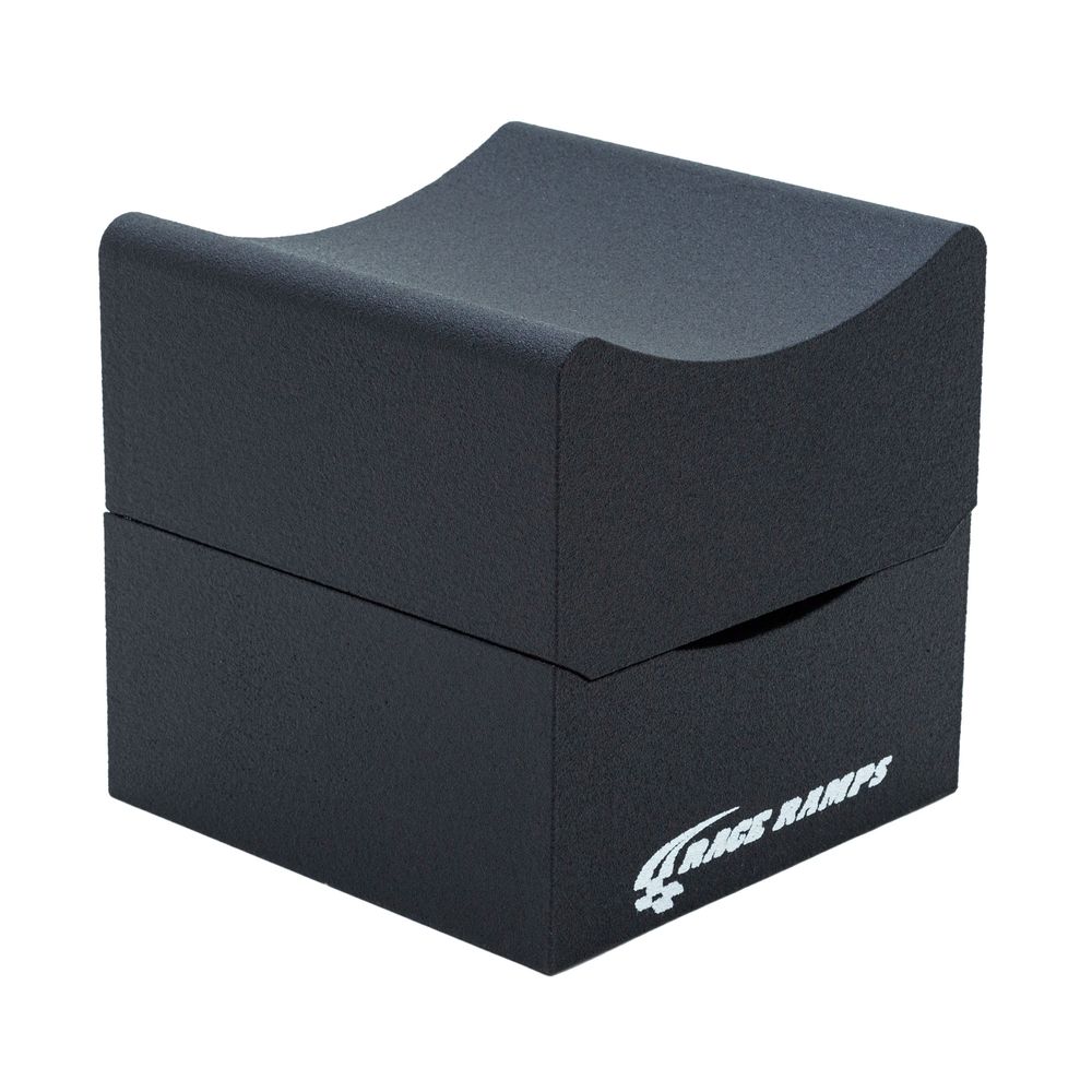 Race Ramps 14 inch two piece supercar wheel crib stacked, splits into two 7 inch cribs