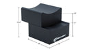 Race Ramps RR-WC-14-SC-2 dimensions, 16 inch square base, 15.75 inch tall, splits at 7 inches