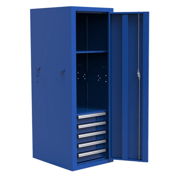 Homak Pro II 22" Bolt-On Side Locker, Rally Sport Blue Finish