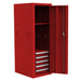 Fury Red 22-Inch Pro II Full-Height Side Locker by Homak