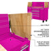 The Original Pink Box Workstation Flip Up Wood Top Storage Tray
