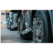 truck wheel alignment machine in use with imaging targets mounted on wheels